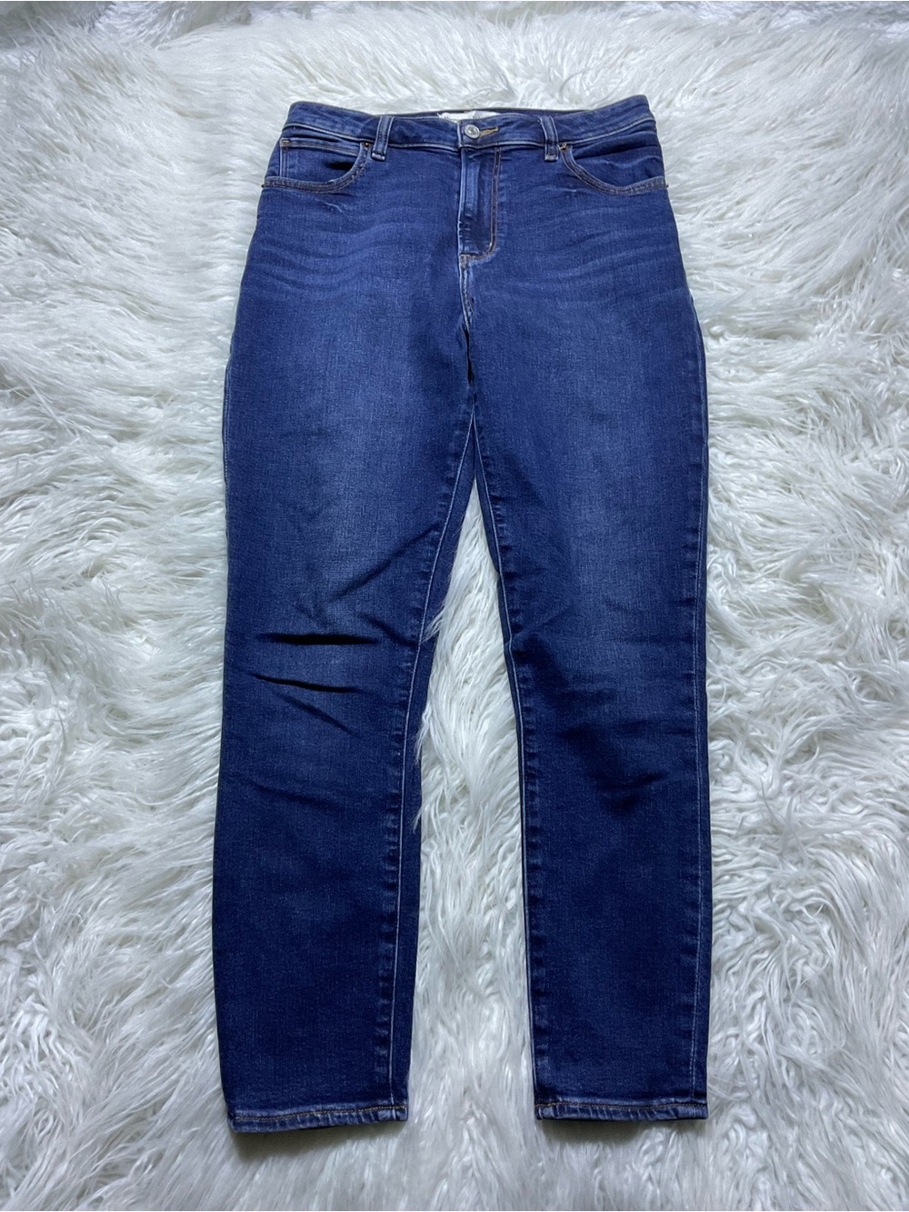 Abercrombie Curve Love The Super Skinny Ankle High Rise Jeans